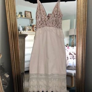 French Connection Strappy Lace Dress